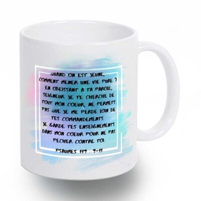 Comment mener une vie pure - Tasse