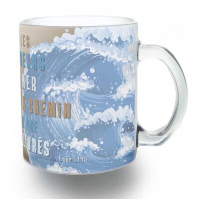 Dans les profondeurs - Tasse Verre givré