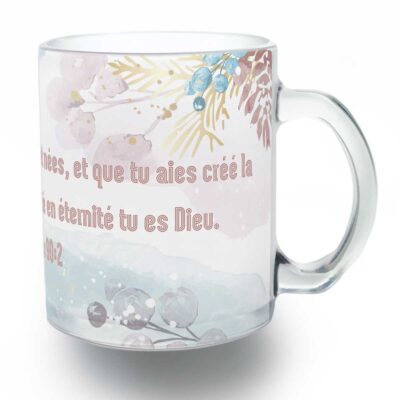 D'éternité en éternité - Tasse Verre givré