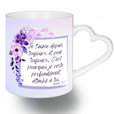 Profondément attaché - Tasse Cœur