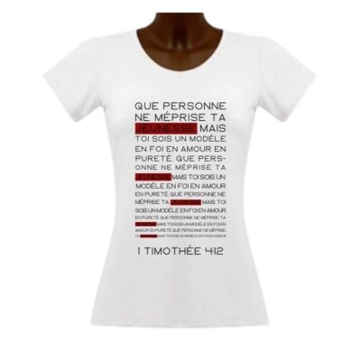 Que personne ne méprise ta jeunesse [T-shirt]