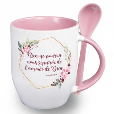 Rien ne pourra nous séparer - Tasse avec cuillère